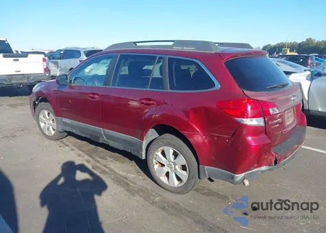 2012 Subaru Outback 2.5I Premium from USA, damaged, VIN 4S4BRCGC2C3297268